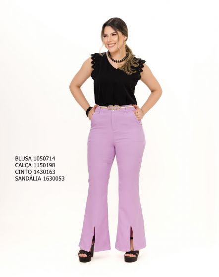 CALÇA CREPE