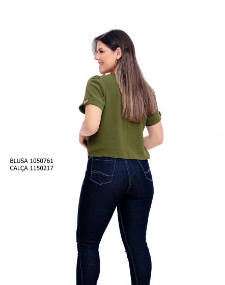 BLUSA BOTÃO