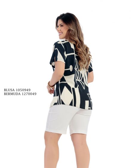 BLUSA ABSTRATA